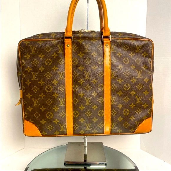 Authentic Louis Vuitton Monogram Porte Voyage
Documents Briefcase Laptop Bag - Picture 1 of 14